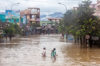 Inondations Hoi An Vietnam
