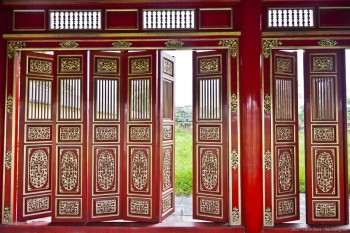 Portes du Palais de Hué, Vietnam