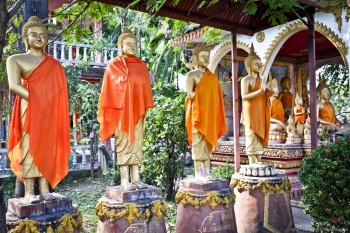 Statues, Vientiane, Laos