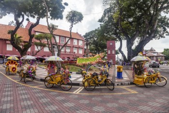 Tuk Tuk, Town Square, Melaka-Malaisie