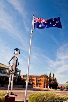 Southern Cross sur le drapeau australien