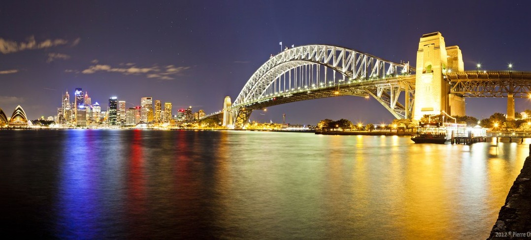 Panoramique Sydney Harbour Bridge NSW Australie